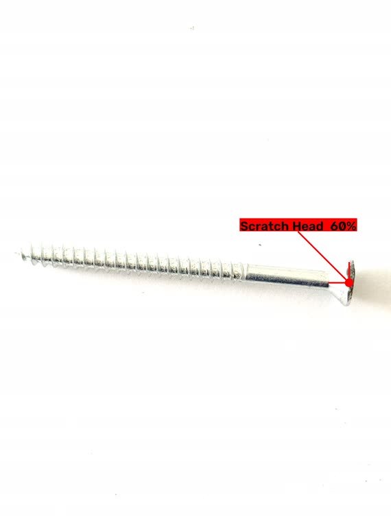 Scratch Head 60% — Bright, reflective ground